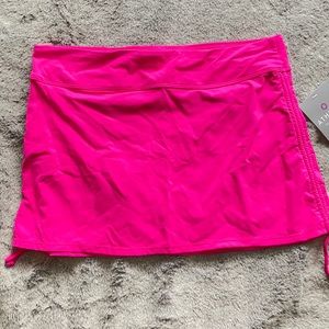 Athleta Scrunch Swim Skirt